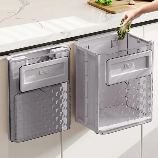 Wall-Mounted Kitchen Trash Can