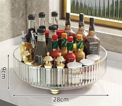 28cm x 9cm Rotating Acrylic Organizer