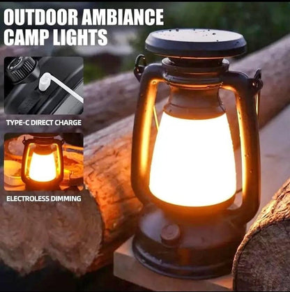 Solar Retro Lamp