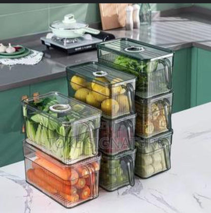 3L Elegant Acrylic Fridge Container