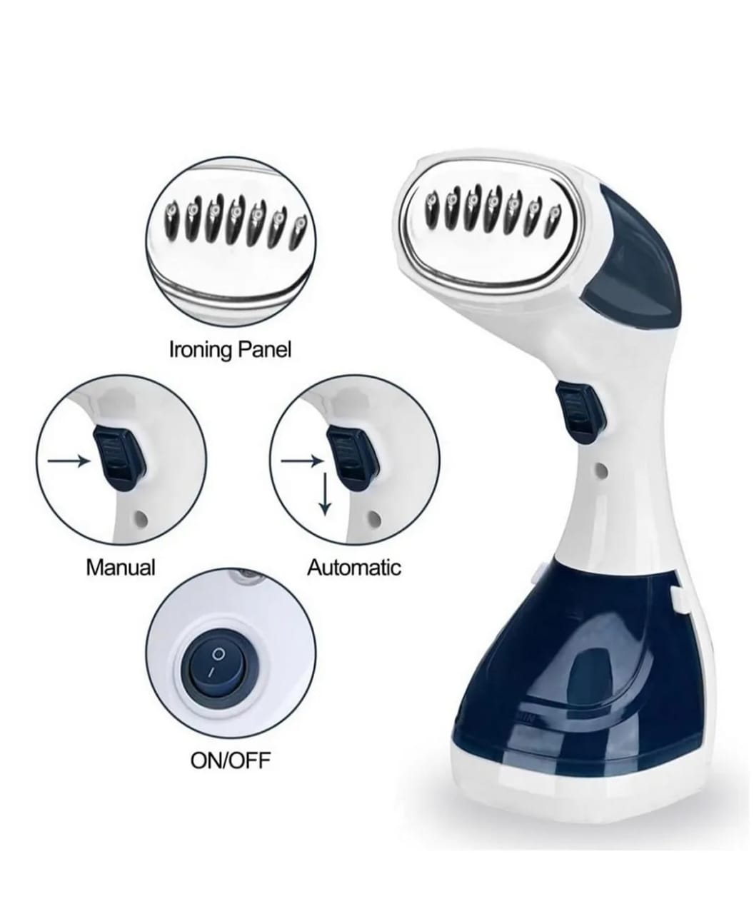 Difei 1100W Garment Steamer – 200ml Tank
