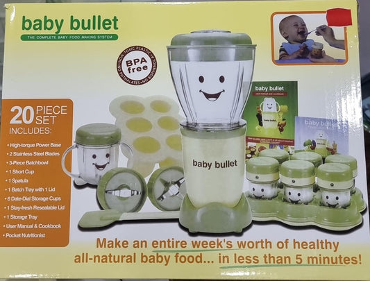 200W Baby Bullet Food Making System