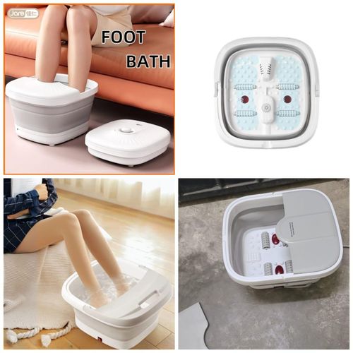 Portable Silicone Folding Electric Foot Bath & Massager