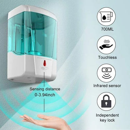 700ml Automatic Soap Dispenser – Touchless Sanitizer Dispenser