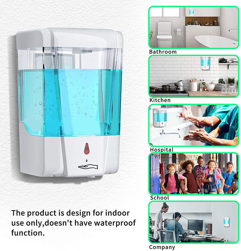 700ml Automatic Soap Dispenser – Touchless Sanitizer Dispenser