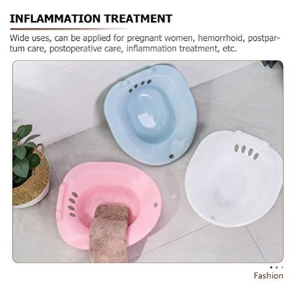 Postpartum Sitz Bath Basin with Hand Pump