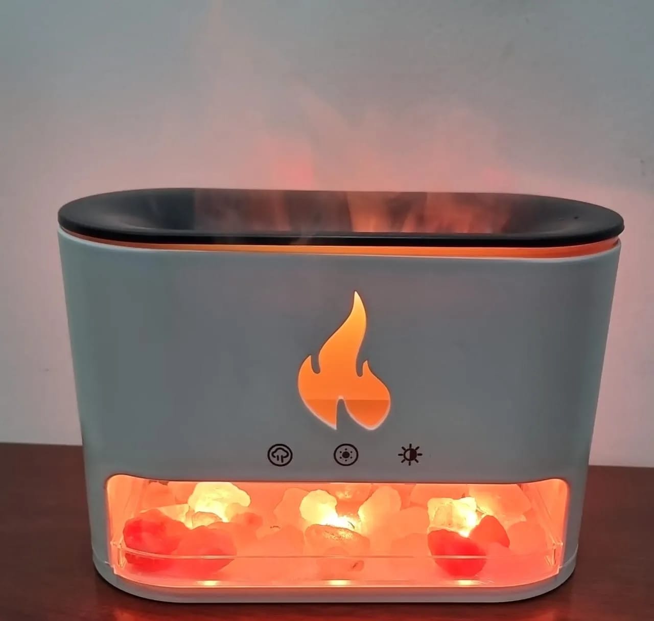 10W Salt Stone Fireplace Aroma Diffuser & Humidifier