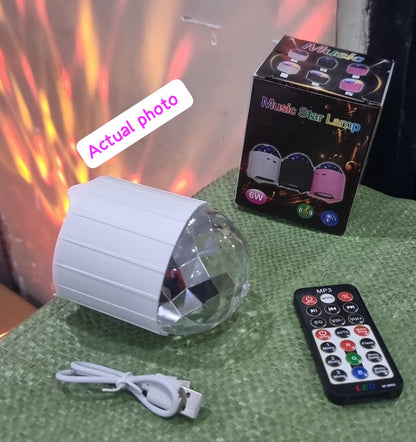 Rechargeable Portable Bluetooth Speaker Mini Magic Lamp – 6W