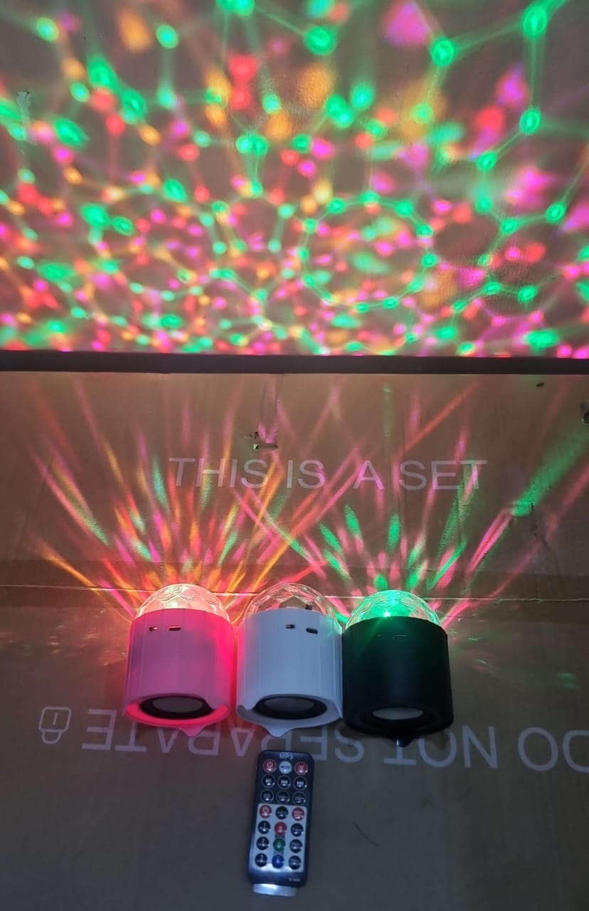 Rechargeable Portable Bluetooth Speaker Mini Magic Lamp – 6W