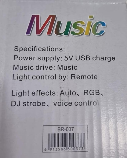 Rechargeable Portable Bluetooth Speaker Mini Magic Lamp – 6W
