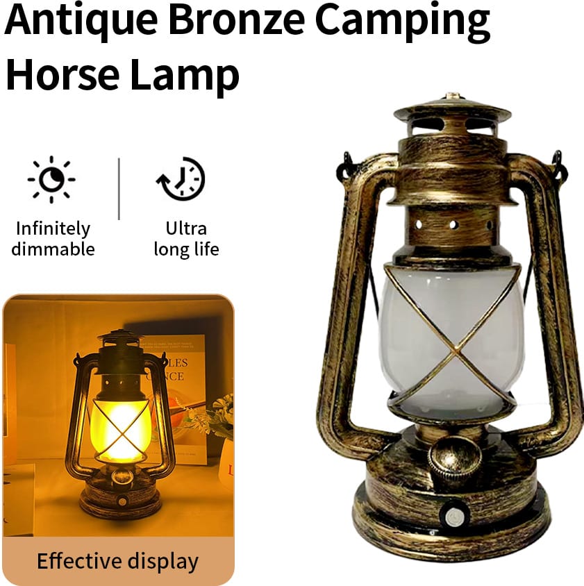Rechargeable Vintage LED Lantern Lamp