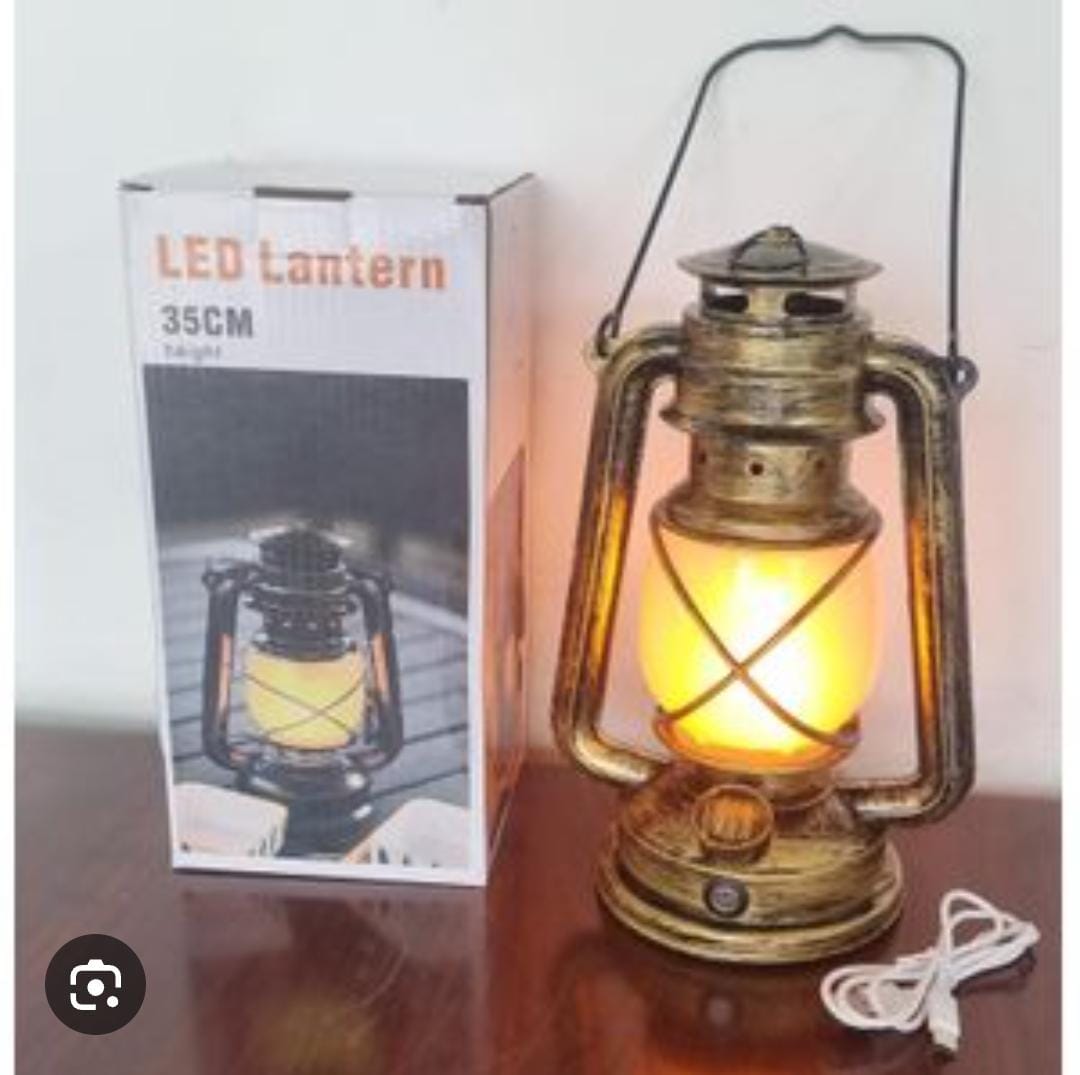 Rechargeable Vintage LED Lantern Lamp