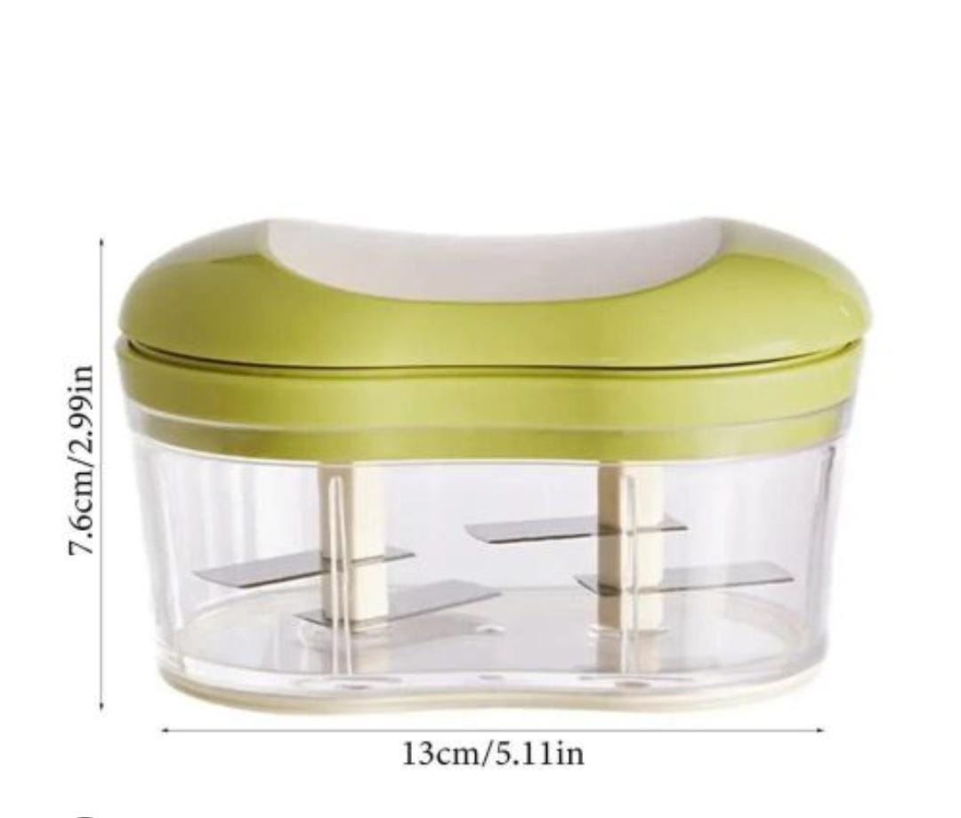 Fast-Cutting Hand-Push Garlic Cutter