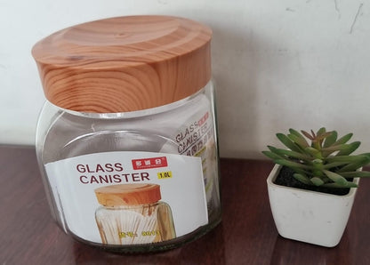 Airtight Thick Glass Container – 1L