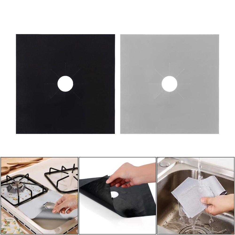 4-in-1 Gas Cooker Protective Liners