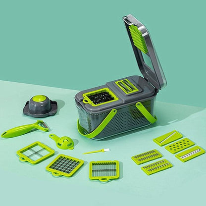 22-Piece Vegetable Cutter & Slicer Set