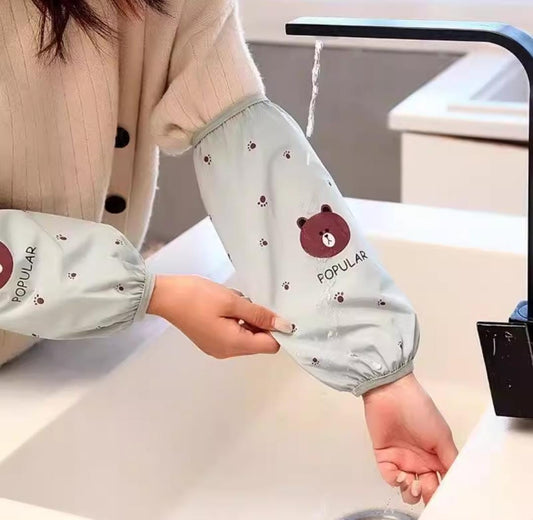 Dish Washing Waterproof Hand & Arm Covers