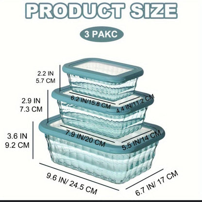 3-in-1 Acrylic Storage Container Set