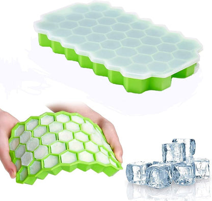 37-Grid Silicone Ice Cube Tray