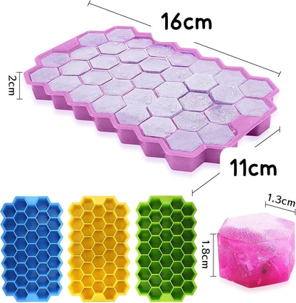 37-Grid Silicone Ice Cube Tray