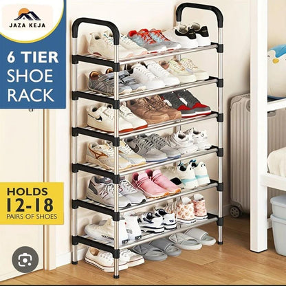 Detachable 6-Layer Shoe Rack