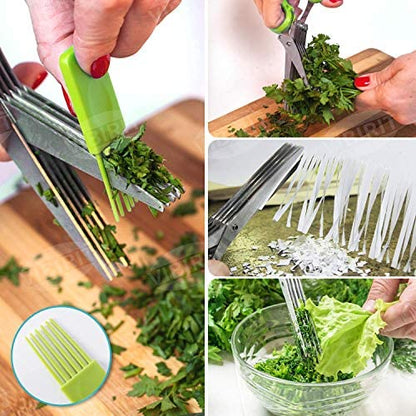 5-Blade Herb Scissors