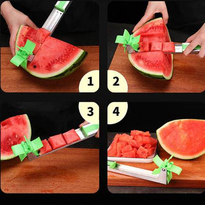 Windmill Melon Slicer – Cube Cutter (2cm Cubes)