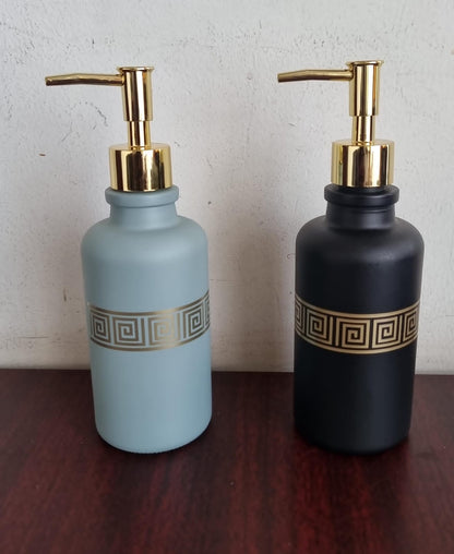 Ceramic Glass 400ml Lotion & Soap Dispenser
