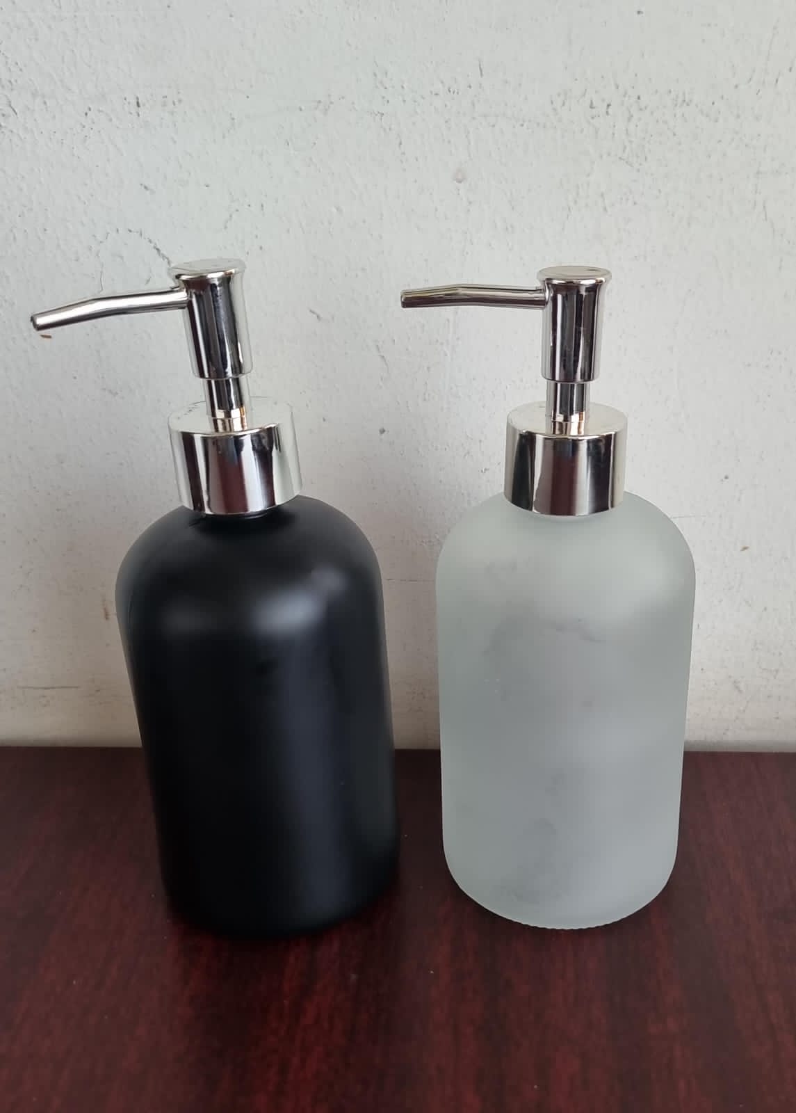 Ceramic Glass 400ml Lotion & Soap Dispenser