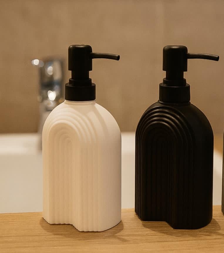 Ceramic Glass 400ml Lotion & Soap Dispenser