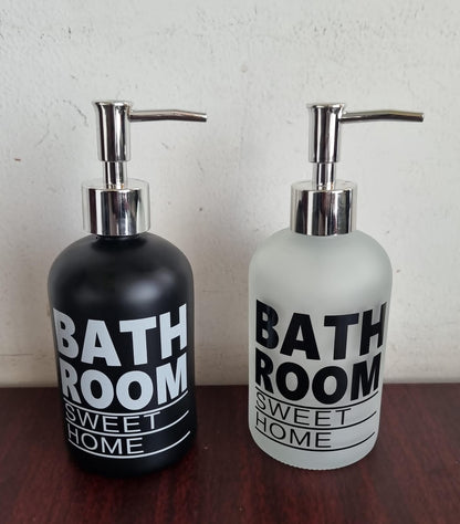 Ceramic Glass 400ml Lotion & Soap Dispenser