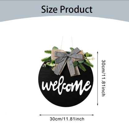 Welcome Decorative Wall Hanging – 30cm Diameter