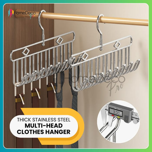 Rotating Stainless Steel 8-Hook Hanger