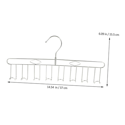Rotating Stainless Steel 8-Hook Hanger