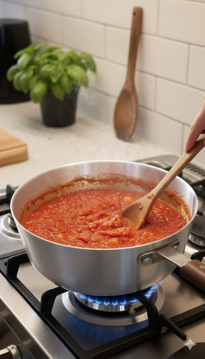 22cm Aluminum  Pan – Silver