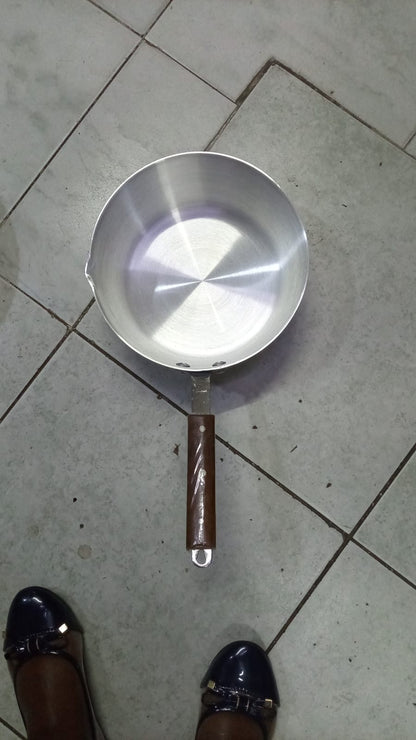 22cm Aluminum  Pan – Silver