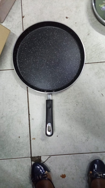 33cm Non-Stick Griddle Frying Pan – Stainless Steel