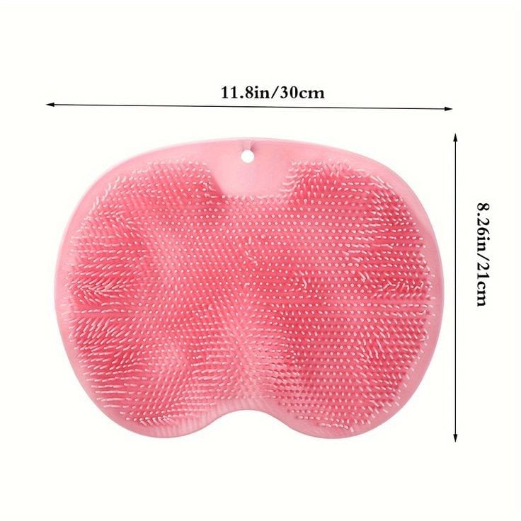 Silicon feet or back scrubber brush