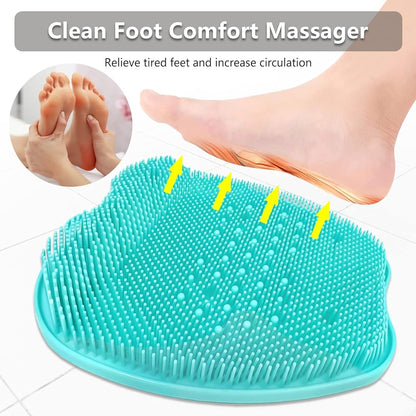Silicon feet or back scrubber brush