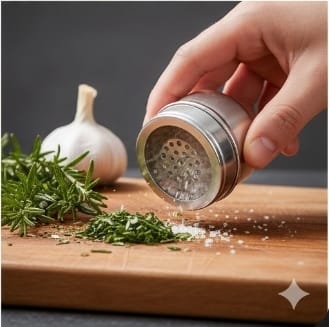Stainless Steel Salt Shaker