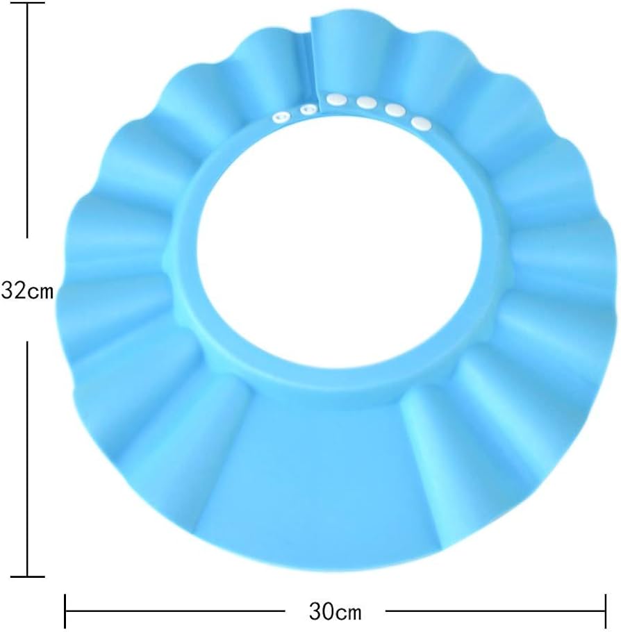 Light baby shampoo cap WITHOUT ear guard