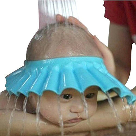 Light baby shampoo cap WITHOUT ear guard