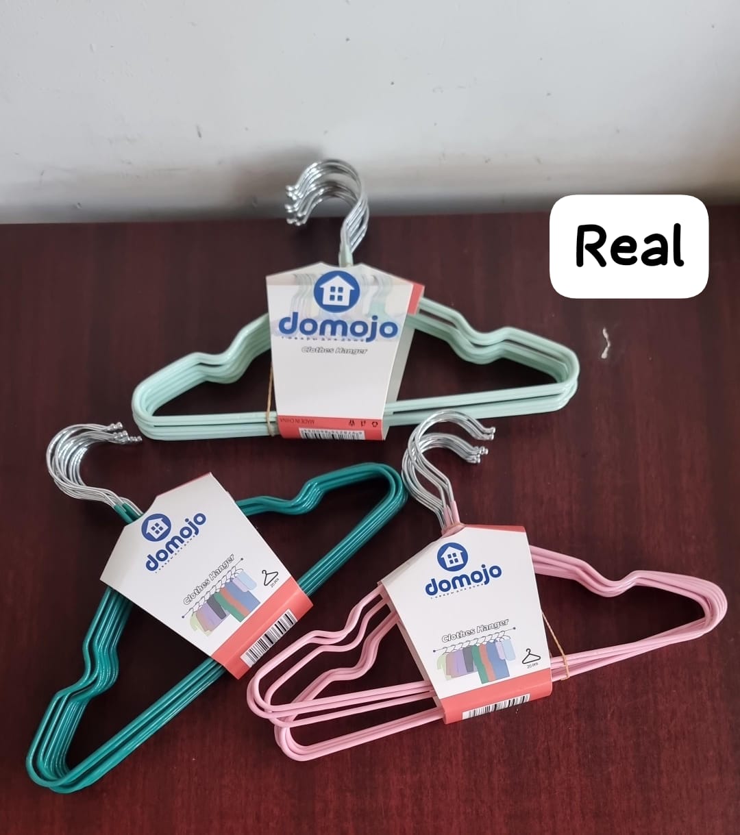 Kids Stainless Steel Coloured Clothes Hangers – 10-Piece Set