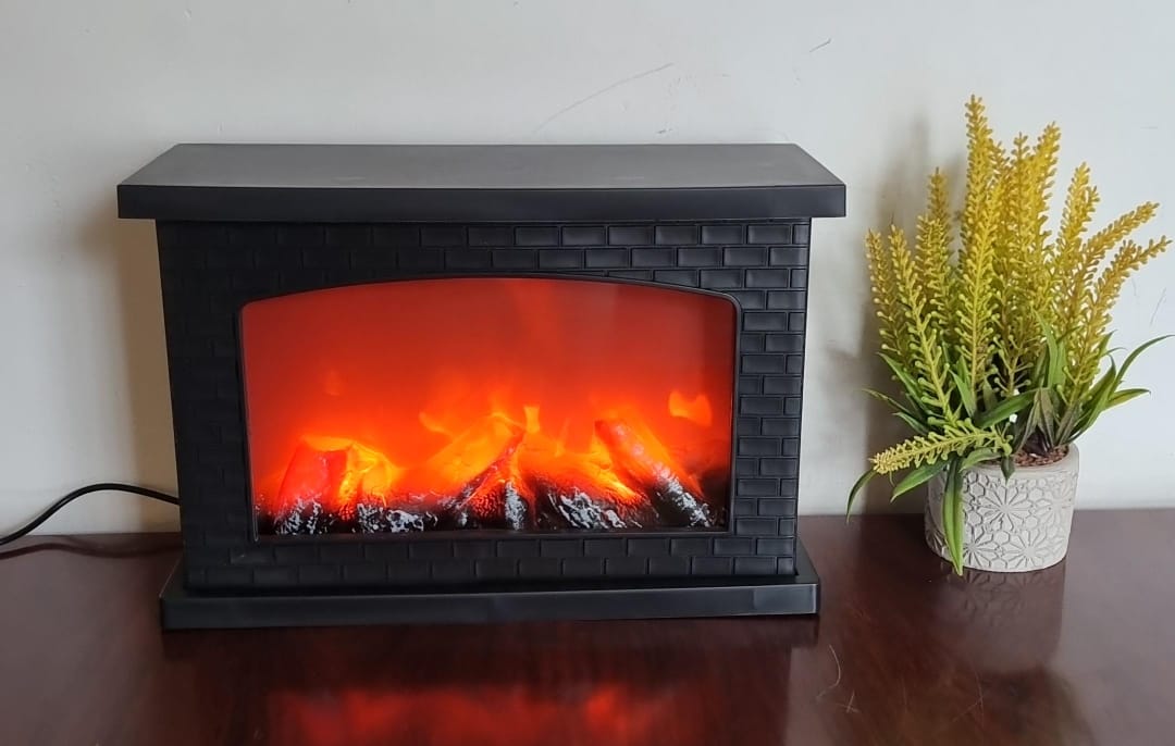 LED Fireplace Decorative Display (30 × 11.5 × 20 cm)