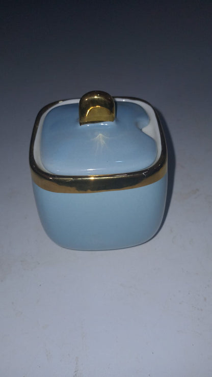 Skyline Gold Ceramic Sugar Dish
