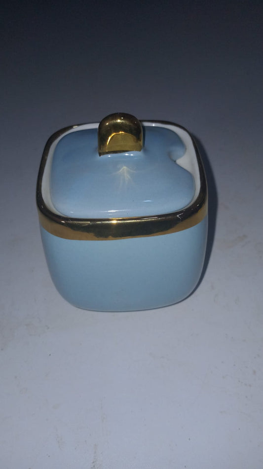 Skyline Gold Ceramic Sugar Dish