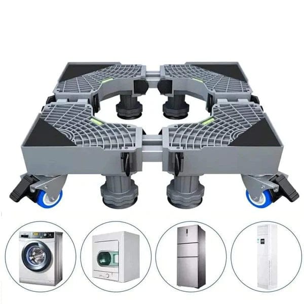 Heavy-Duty Expandable Fridge & Washing Machine Stand Trolley (200 kg)