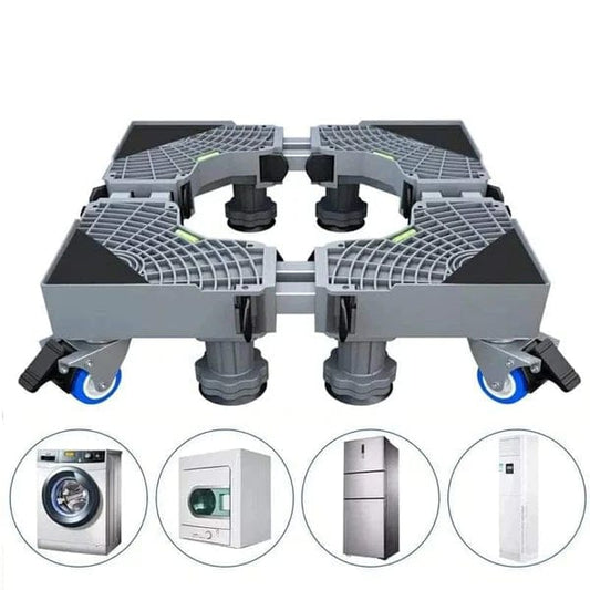 Heavy-Duty Expandable Fridge & Washing Machine Stand Trolley (200 kg)