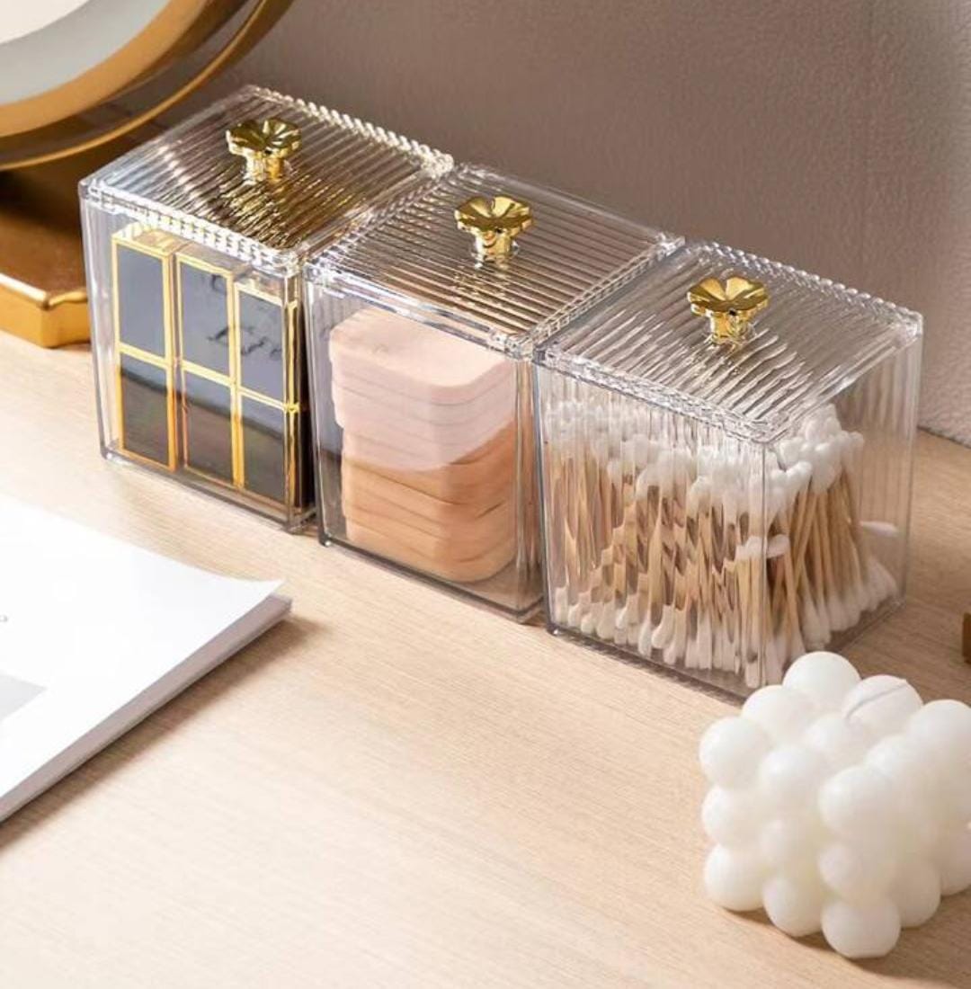 Multipurpose Acrylic cube  unbreakable organizer 1PC