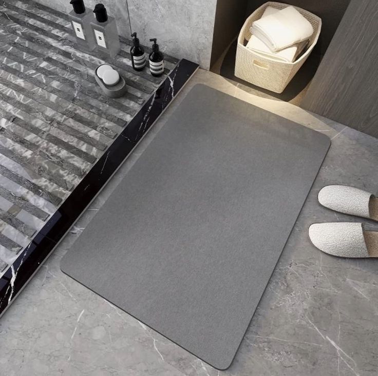 Super Absorbent Non-Slip Bath Mat – 50x80cm
